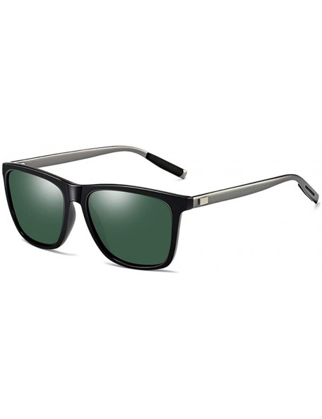 Aviator Sunglasses Male Polarizing Sunglasses Aluminum Magnesium Cycling Glasses Sunglasses Female - D - C318Q92XA2D $26.86